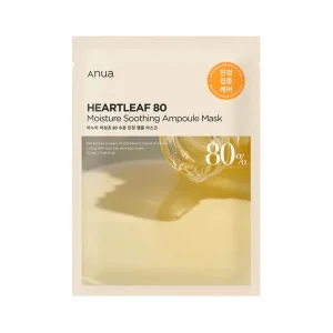 Anua Heartleaf 80 Moisture Soothing Ampoule Mask